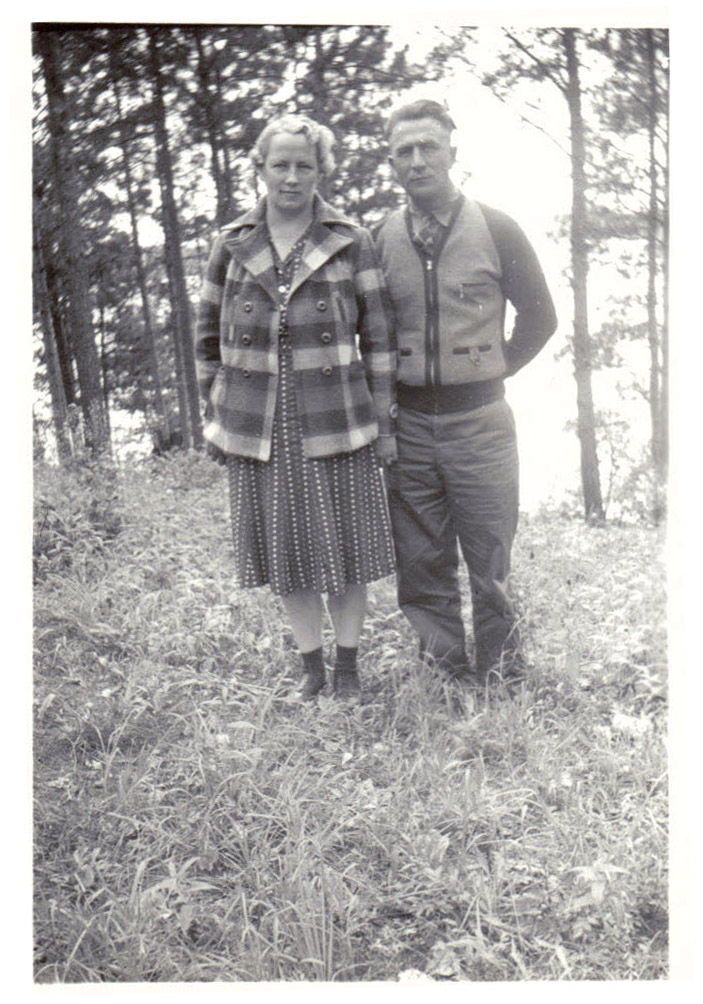John and Mabel Franzman, 1940