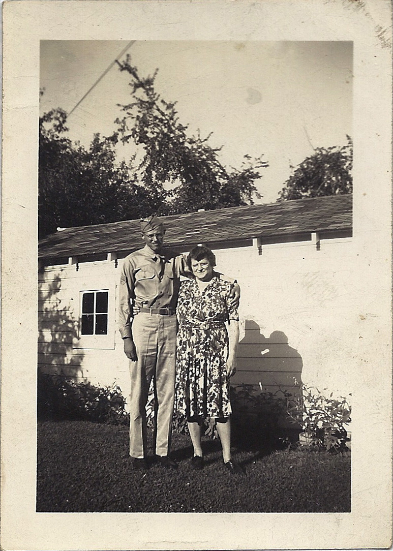 Lloyd and Martha at Fort Lewis