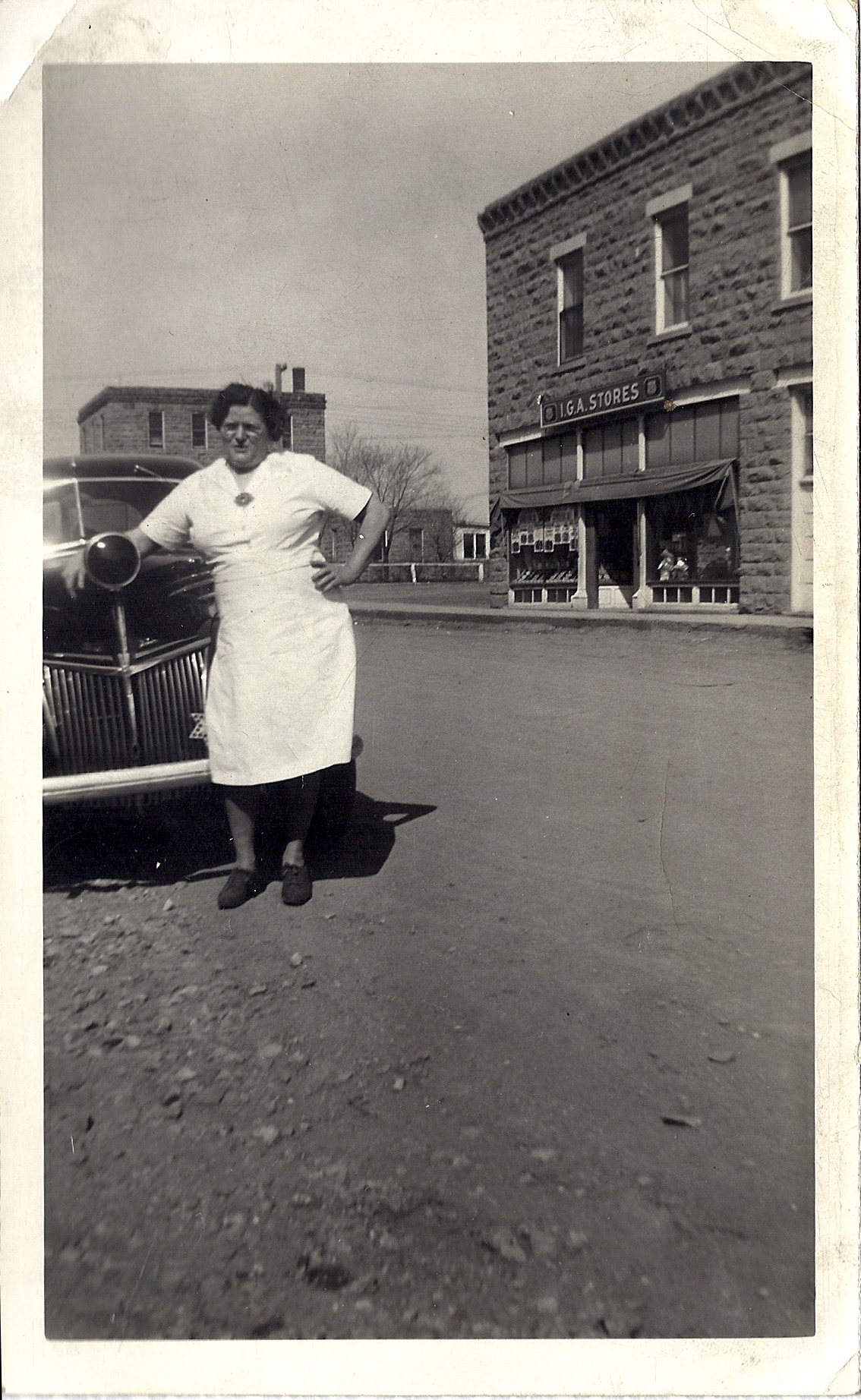 Martha in Linton, abt 1940