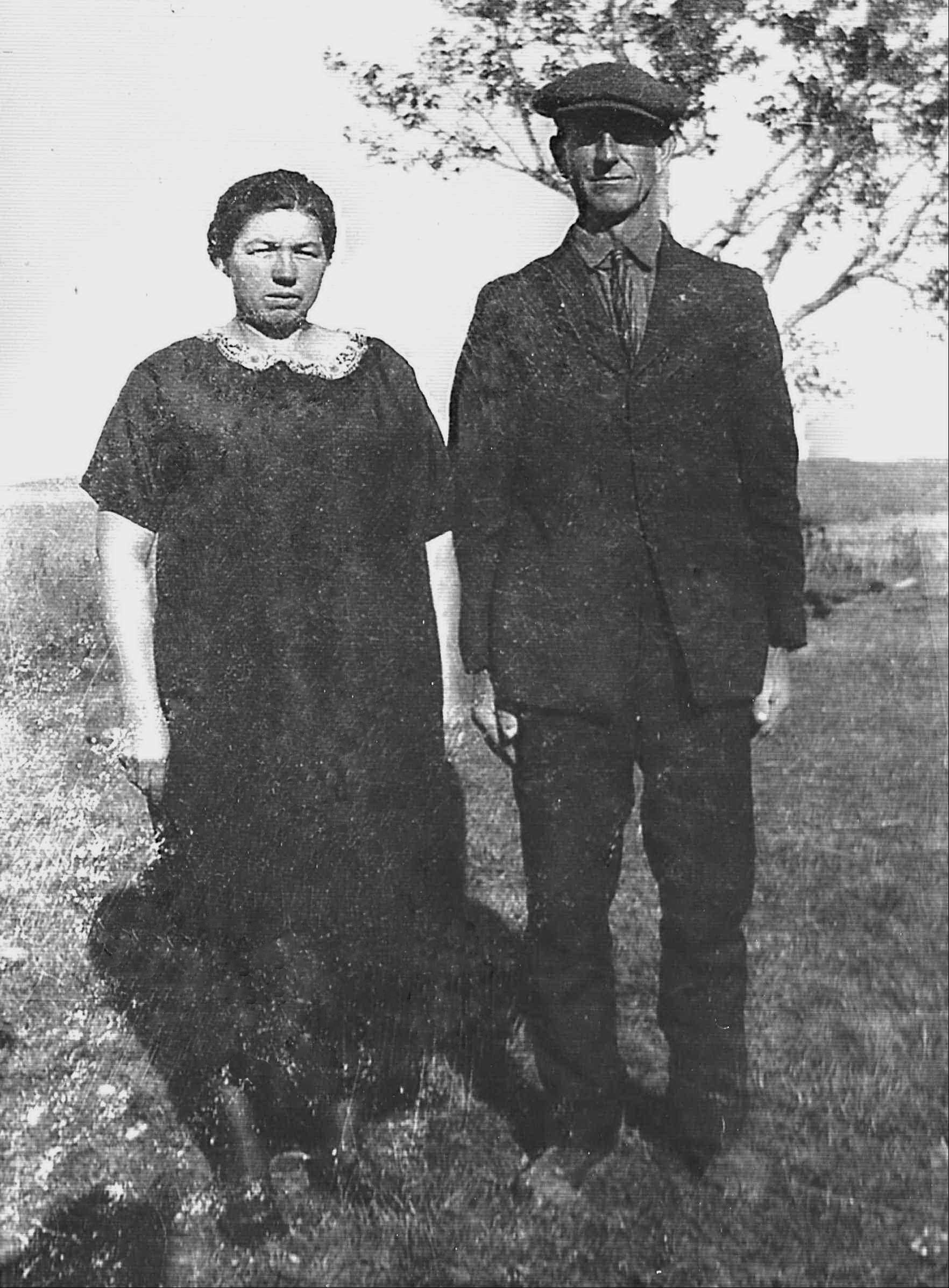 Bertha Scheer and August Dahlke